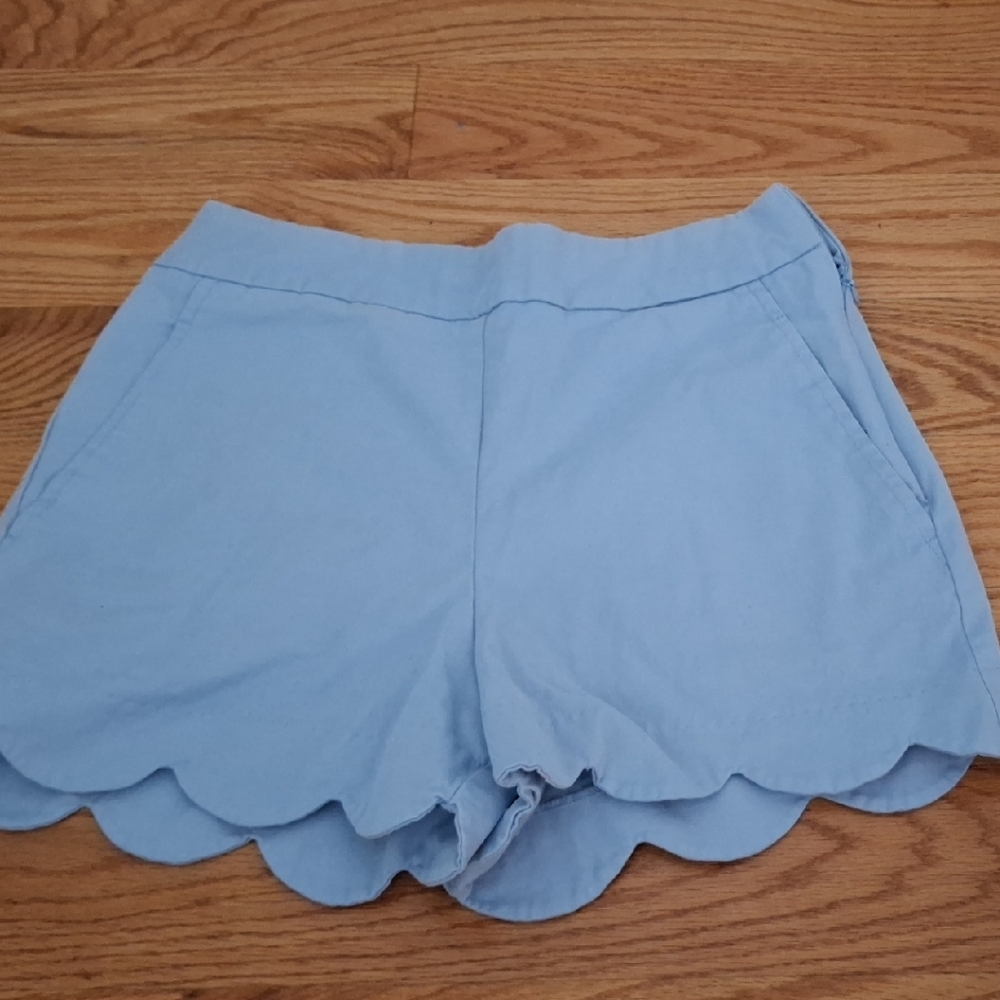 Francesca's Scalloped Shorts